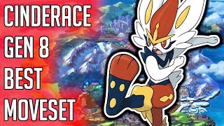 Cinderace Best Moveset Sword amp Shield  Cinderace Best Moveset Gen 8 Sword amp Shield Competitive [upl. by Ettolrahc]