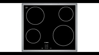 Bosch cooktop installation PKE645D17X [upl. by Dilahk]