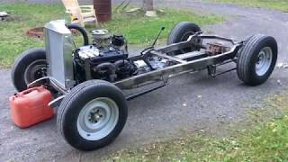 Model A Ford Hotrod Chassis Running and Rolling 19281931 [upl. by Rennob997]