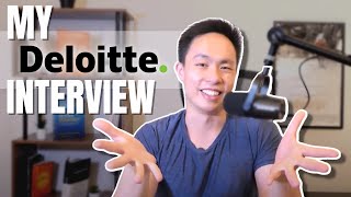 Deloitte Interview Process My Experience [upl. by Amme988]