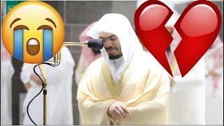 Imam Breaks Into Tears   Emotional Makkah Tahajjud Prayer  Sheikh Yasser AlDosari [upl. by Ettesyl]