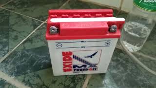 YTX 125 motorcycle battery [upl. by Nas]