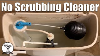 EASY Clean Your Toilet Tank Without Scrubbing  TightwadDIY [upl. by Ki721]