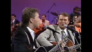 Steve Wariner and Glen Campbell Sing quotThe Hand That Rocks the Cradlequot [upl. by Grose]