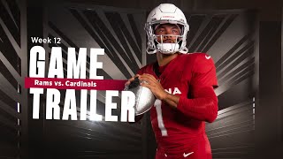 LA Rams vs Arizona Cardinals Game Trailer  Week 12 [upl. by Elnukeda]