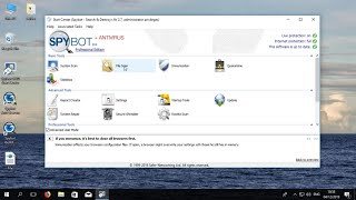 Using Spybots File Scan [upl. by Xuerd]