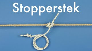 Stopperstek  Seemannsknoten  Segeln lernen [upl. by Gorton]