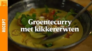 Groentecurry met kikkererwten [upl. by Lauree]