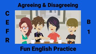 Agreeing amp Disagreeing  How to agree and disagree in English [upl. by Yekciv]