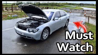 BMW 7 SERIES COMMON PROBLEMS [upl. by Nosittam]