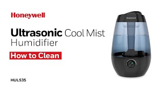 Honeywell Ultrasonic Cool Mist Humidifier HUL535  How to Clean [upl. by Yecal191]