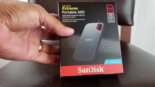 Unboxing the Amazingly Small SanDisk Extreme Portable SSD Hard Drive [upl. by Resor]