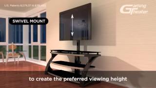 3in1™ TV Console Solution  Whalen Furniture [upl. by Annairb716]