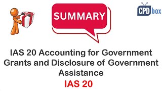 How to Account for Government Grants IAS 20  applies in 2025 [upl. by Ainahpets]