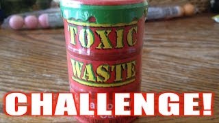 Toxic Waste Sour Candy Challenge  Freak Eating [upl. by Rosmarin505]