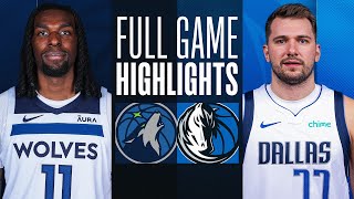 TIMBERWOLVES at MAVERICKS  FULL GAME HIGHLIGHTS  December 14 2023 [upl. by Rao]