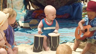 Evian Baby Commercial  New 2016  Dance Babies are Back [upl. by Adara]