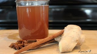 Haitian Homemade Ginger Tea  Te Jenjam  Episode 115 [upl. by Alyal96]