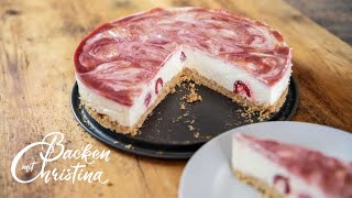 Himbeertorte  Torte ohne Backen  no bake [upl. by Fernanda680]