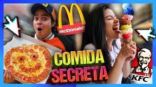 PEDIMOS LA RECETA SECRETA de TODOS los RESTAURANTES por 24 HORAS  Yolo Aventuras [upl. by Andrew]