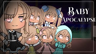 ✨• Baby apocalypse •✨  Glmm  Gacha Life Mini Movie [upl. by Atilrak]