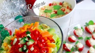 Easy Potluck Recipes  Quick amp Simple [upl. by Figge]