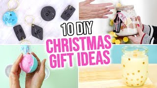 10 DIY Christmas Gift Ideas [upl. by Ellahcim]