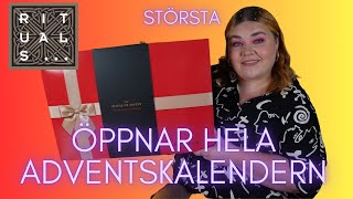 ÖPPNAR RITUALS STORA ADVENTSKALENDER 2023 [upl. by Herriott990]