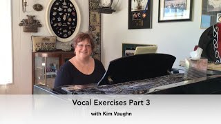 Part Three – “The Messa di voce placing of voice Technique” with Kim Vaughn [upl. by Otreblaug21]