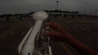 Pearland HS Marching Band 2024 “Maximus” Baritone Headcam [upl. by Maddocks36]