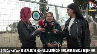 DARICA HAYVANSEVERLER VE GÖNÜLLÜLERİNDEN MUZAFER BIYIKA TEŞEKKÜR [upl. by Broder]