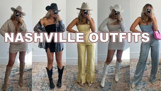 NASHVILLE OUTFIT IDEAS 2022  WESTERN TRYON HAUL [upl. by Wakefield]