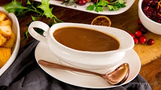 Make Ahead Christmas Gravy  Christmas Dinner Tips [upl. by Ezechiel]