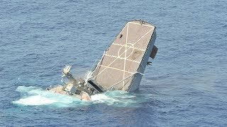 Sinking Exercise during RIMPAC • Hits by Missiles and Torpedoes Compilation [upl. by Innis]