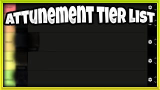 NEW ATTUNEMENT TIER LIST  Deepwoken [upl. by Gavini26]