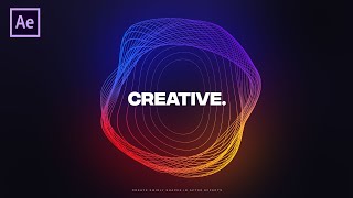 Gradient Typography Animation in After Effects Tutorial  Motion Graphics Tutorial No Plugins [upl. by Innej]