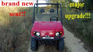 chuck wagon utv seat upgrade [upl. by Dru]