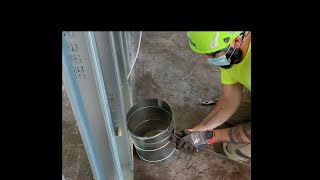 How to make hangers for round duct pipe [upl. by Robinetta576]