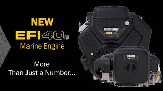 Vanguard 40HP EFI Marine Engine [upl. by Ecinev]