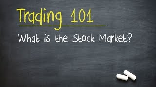 Trading 101 What is the Stock Market [upl. by Joung]