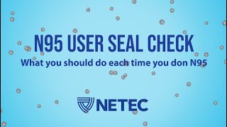 N95 User Seal Check Animation  OLD [upl. by Nekcerb]
