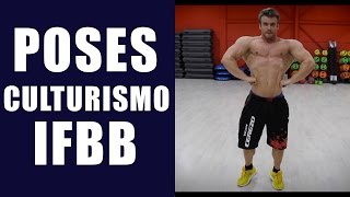 TUTORIAL POSES CULTURISMO  Poses obligatorias IFBB [upl. by Dambro]