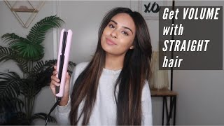 HOW TO GET VOLUME WITH STRAIGHT HAIR [upl. by Sylvie]