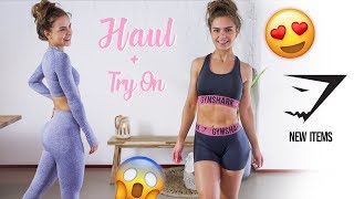 NEW GYMSHARK TRY ON  HAUL [upl. by Haraf]