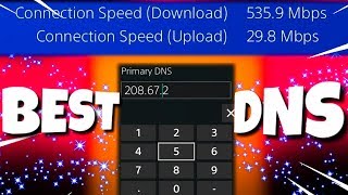 The Best DNS Server for PS4 Best Speeds [upl. by Gavrila]