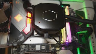 Installing and Testing the Cooler Master MasterLiquid ML360 SubZero AIO CPU Cooler [upl. by Pacheco313]