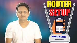 Prolink Router Setup Use Mobile  Quick Setup Guide Step by Step [upl. by Ursula]