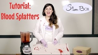 Blood Splatter Forensics Tutorial [upl. by Navillus]