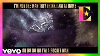 Elton John  Rocket Man Official Lyric Video [upl. by Fridell]