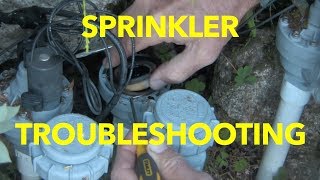 Troubleshooting irrigation sprinkler valves [upl. by Imalda]